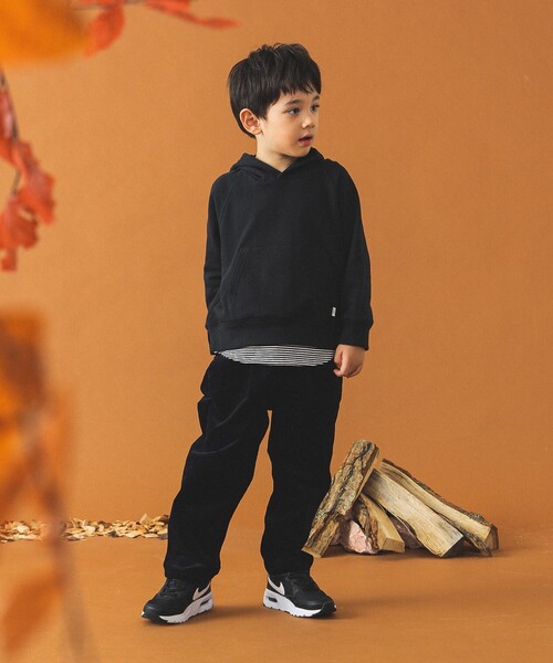 B:MING by BEAMS(ビーミングバイビームス)の「レイヤード プルオーバー パーカー 2024FW(100~160cm)(パーカー・キッズ・ブラック/レッド系その他7/その他・100/110/120/130/140/150/160)」の10枚目の写真