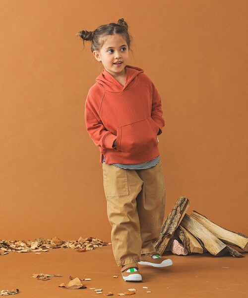 B:MING by BEAMS(ビーミングバイビームス)の「レイヤード プルオーバー パーカー 2024FW(100~160cm)(パーカー・キッズ・ブラック/レッド系その他7/その他・100/110/120/130/140/150/160)」の11枚目の写真