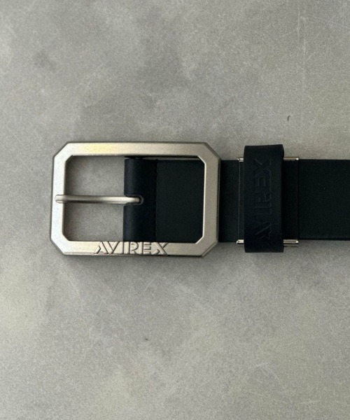 AVIREX（アヴィレックス）の「AVIREX 40mm 牛革ベルト（ベルト・メンズ・ダークブラウン/ブラウン/ブラック・FREE）」の9枚目の写真