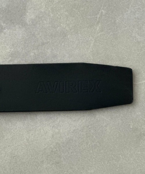 AVIREX（アヴィレックス）の「AVIREX 40mm 牛革ベルト（ベルト・メンズ・ダークブラウン/ブラウン/ブラック・FREE）」の8枚目の写真