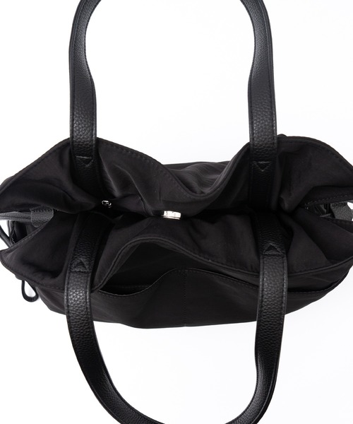 セール】撥水加工ナイロン巾着トートバッグ（トートバッグ