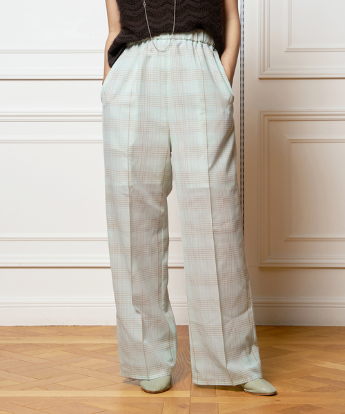 IENA LA BOUCLE 　LINTON ツイードパンツ IENA LA BOUCLE LINTON ツイードパンツ