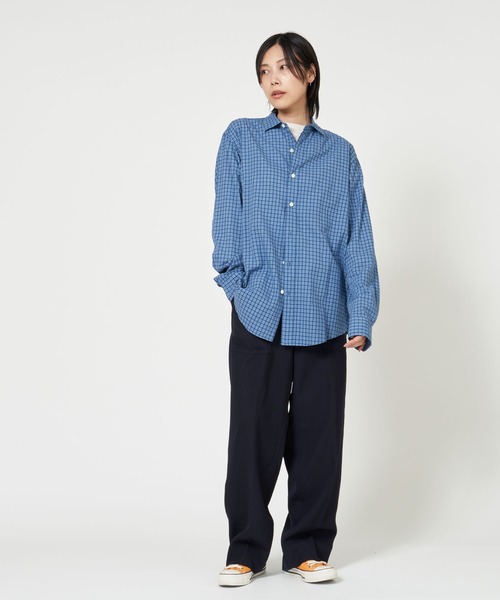 CHECKERED PECK SHIRT（シャツ/ブラウス）｜THE SHINZONE（ザ