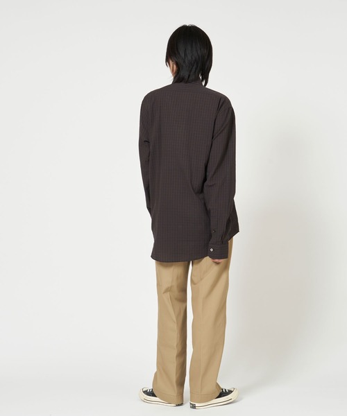 THE SHINZONE(ザ シンゾーン)の「CHECKERED PECK SHIRT(シャツ/ブラウス・レディース・ブラウン/ブルー・FREE)」の18枚目の写真