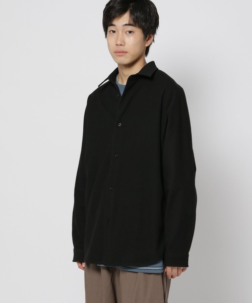 niko and...(ニコアンド)の「テックフラノドルマンシャツ(シャツ/ブラウス・メンズ・グレー/ブラック/アイボリー/チャコール・LARGE/MEDIUM)」の19枚目の写真