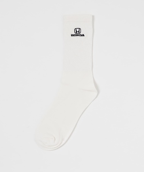 【試着のみ新品】HAENGNAE LOGO SOCKS セール】HONDA Logo Socks（ソックス/靴下）｜SENSE OF PLACE by