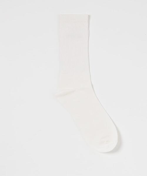 SENSE OF PLACE by URBAN RESEARCH(センスオブプレイスバイアーバンリサーチ)の「HONDA Logo Socks(ソックス/靴下・メンズ・ホワイト・25-27)」の3枚目の写真