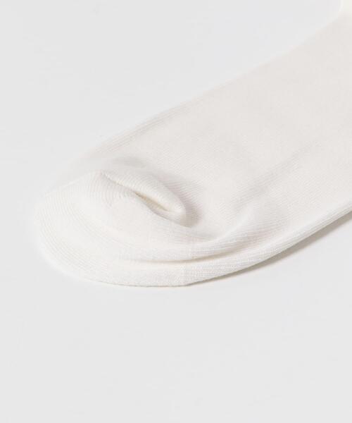 SENSE OF PLACE by URBAN RESEARCH(センスオブプレイスバイアーバンリサーチ)の「HONDA Logo Socks(ソックス/靴下・メンズ・ホワイト・25-27)」の4枚目の写真