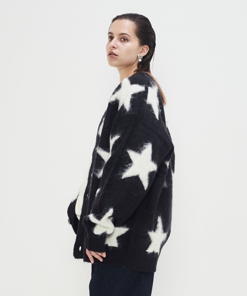 最終値下SUPER VOLUME SHAGGY KNIT CARDIGAN soerte（ソエルテ）の「SUPER VOLUME SHAGGY KNIT CARDIGAN
