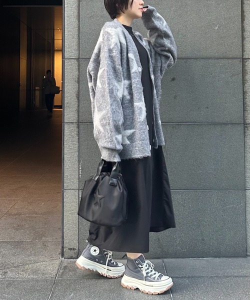 CONVERSETOKYO STAR★ SHAGGY KNIT CARDIGAN セール】STAR☆ SHAGGY KNIT CARDIGAN（ニット/セーター