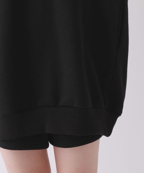 repipi armario（レピピ アルマリオ）の「【裏起毛】ナンバリングフーディワンピース（ワンピース・キッズ・ブラック/グレー/レッド・SMALL/MEDIUM/LARGE）」の20枚目の写真