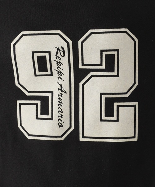 repipi armario（レピピ アルマリオ）の「【裏起毛】ナンバリングフーディワンピース（ワンピース・キッズ・ブラック/グレー/レッド・SMALL/MEDIUM/LARGE）」の22枚目の写真