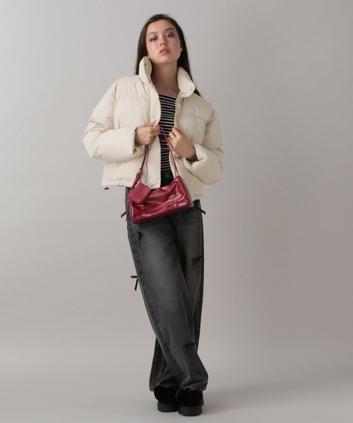 FOREVER 21（フォーエバー トゥエンティーワン）の「【2024FW】中綿ブルゾン（ブルゾン・レディース・ブラック/ナチュラル/グリーン・FREE）」の14枚目の写真