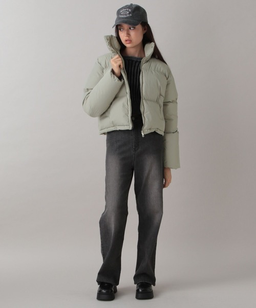 FOREVER 21（フォーエバー トゥエンティーワン）の「【2024FW】中綿ブルゾン（ブルゾン・レディース・ブラック/ナチュラル/グリーン・FREE）」の4枚目の写真