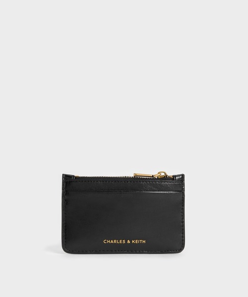CHARLES & KEITH(チャールズ & キース)の「Donna ドンナ クリンクルエフェクトパネルカードホルダー(カードケース・レディース・ブラック/タン/グレー・XXS)」の11枚目の写真