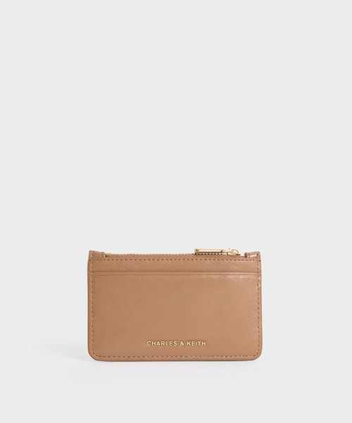 CHARLES & KEITH(チャールズ & キース)の「Donna ドンナ クリンクルエフェクトパネルカードホルダー(カードケース・レディース・ブラック/タン/グレー・XXS)」の14枚目の写真