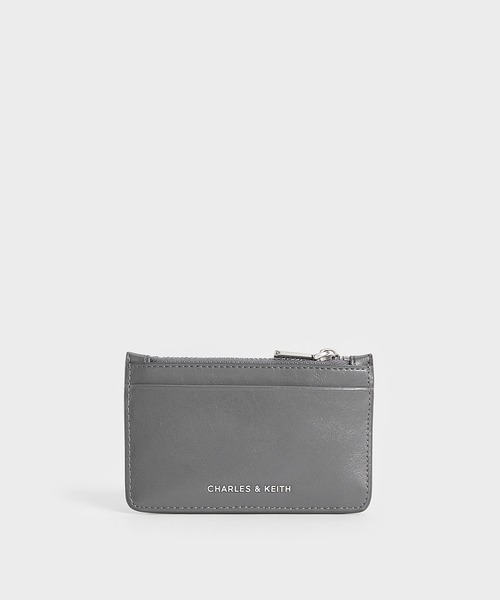 CHARLES & KEITH(チャールズ & キース)の「Donna ドンナ クリンクルエフェクトパネルカードホルダー(カードケース・レディース・ブラック/タン/グレー・XXS)」の7枚目の写真