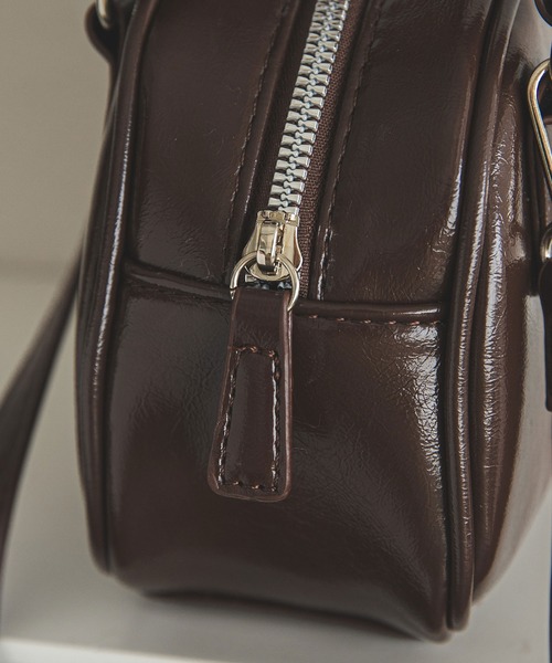 rectangle（レクタングル）の「2WAYミニボストンバッグ（ボストンバッグ・レディース・ブラック/シルバー/ブラウン/ワインレッド・FREE）」の15枚目の写真