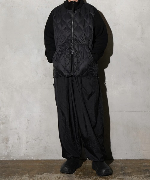 TAION / タイオン MILITARY HIGH NECK KNIT+DOWN SOFT SHELL (TAION