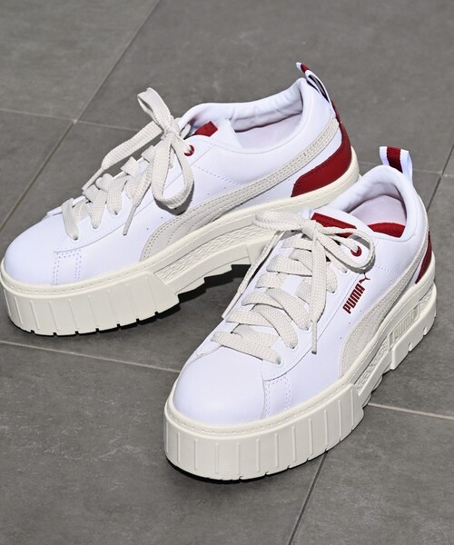 PUMA プーマ メイズ レザー ウィメンズ スニーカー 楽天市場】【PUMA/プーマ】メイズレザーウィメンズ スニーカー