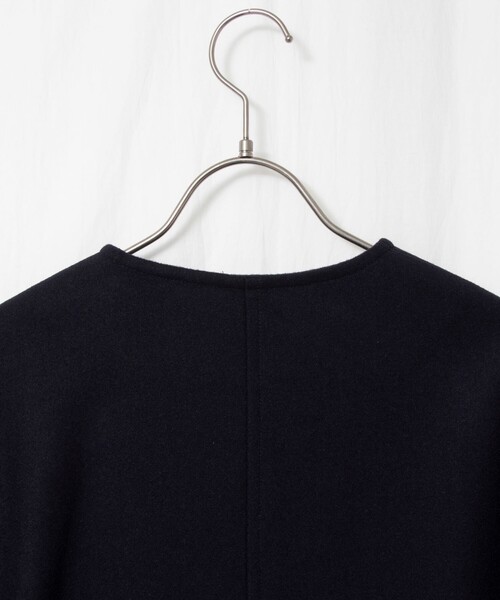 NOLLEY’S（ノーリーズ）の「【TRADITIONAL WEATHERWEAR】MALTON NO COLLAR（ノーカラーコート・レディース・ネイビー・34）」の16枚目の写真