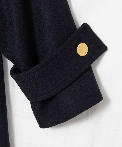 NOLLEY’S（ノーリーズ）の「【TRADITIONAL WEATHERWEAR】MALTON NO COLLAR（ノーカラーコート・レディース・ネイビー・34）」の21枚目の写真