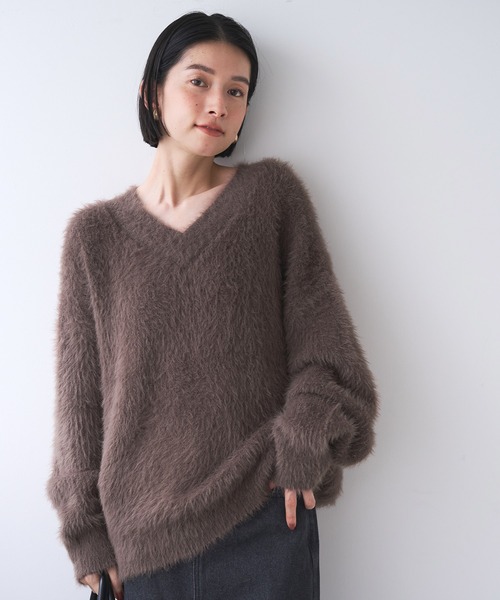 ☆to.mo.12☆新品未使用☆Vネックシャギーニット セット 楽天市場】【2点で1,000円OFF、3点で2,000円OFFクーポンあり