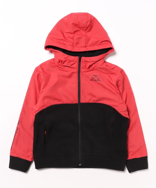 Kappa(カッパ)の「フリース切替ジャケット(その他アウター・キッズ・レッド/ブラック/ブルー・130/140/150/160/170)」の6枚目の写真