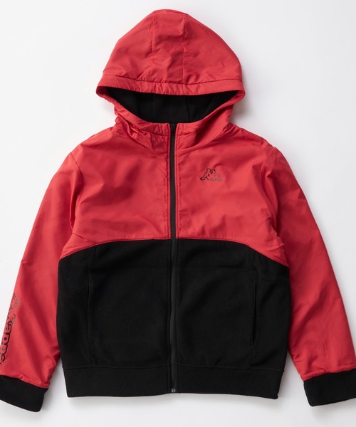 Kappa(カッパ)の「フリース切替ジャケット(その他アウター・キッズ・レッド/ブラック/ブルー・130/140/150/160/170)」の17枚目の写真