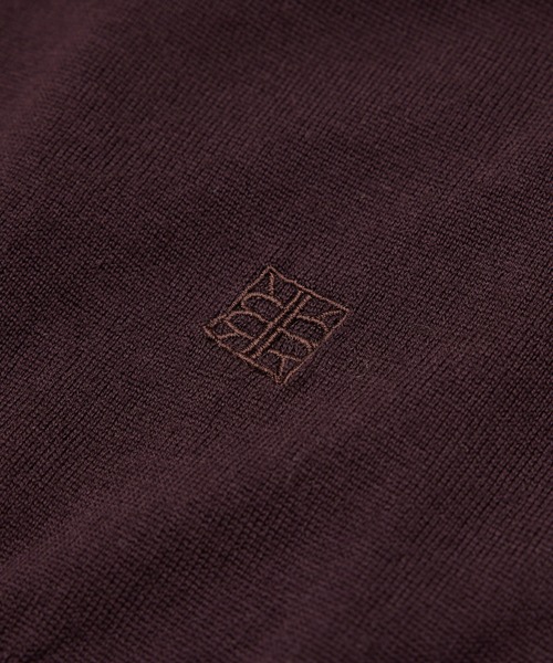 ROPE'（ロペ）の「Super160`sメリノウールタートルネックニット【ロロ・ピアーナ社製ウール使用】/アンサンブル対応（ニット/セーター・レディース・ダークブラウン/オフホワイト/ブルー・FREE）」の13枚目の写真