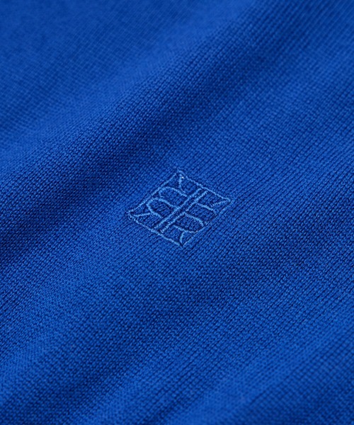 ROPE'（ロペ）の「Super160`sメリノウールタートルネックニット【ロロ・ピアーナ社製ウール使用】/アンサンブル対応（ニット/セーター・レディース・ダークブラウン/オフホワイト/ブルー・FREE）」の15枚目の写真