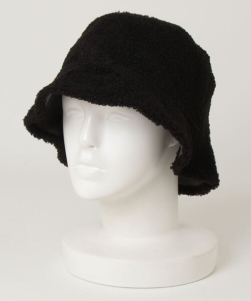 Minnetonka(ミネトンカ)の「【MINNETONKA/ミネトンカ】SUEDE BOA REVERSIBLE BUCKET HAT スエードボアリバーシブルハット(ハット・メンズ・アイボリー/ブラウン/グリーン・FREE)」の6枚目の写真