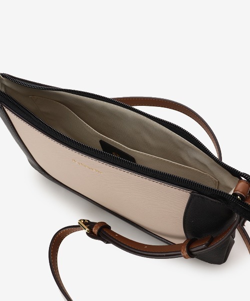 & chouette(アンドシュエット)の「《SPECIAL PRICE》バイカラーシンプルショルダーバッグ(ショルダーバッグ・レディース・ラベンダー/ピンク/ブラック/オフホワイト/グレー・FREE)」の18枚目の写真
