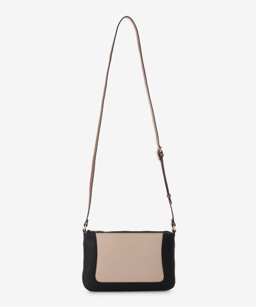 & chouette(アンドシュエット)の「《SPECIAL PRICE》バイカラーシンプルショルダーバッグ(ショルダーバッグ・レディース・ラベンダー/ピンク/ブラック/オフホワイト/グレー・FREE)」の19枚目の写真