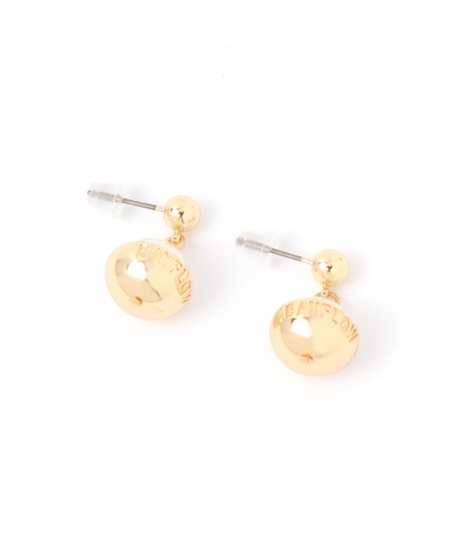 BAYFLOW（ベイフロー）の「ロゴボールピアス（ピアス（両耳用）・レディース・ゴールド/シルバー・FREE）」の4枚目の写真