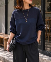 Emma Taylor（エマテイラー）の「【リピーター続出！】ライトダンボールドッキングラグランプルオーバー（Tシャツ/カットソー）」