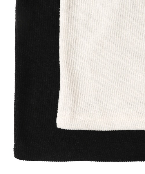 Figments（フィグメンツ）の「BLACK HEARTニット（ニット/セーター・レディース・ホワイト/ブラック・FREE）」の19枚目の写真