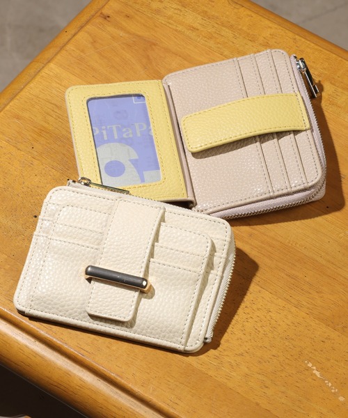 パスケース ミニ財布 ミニウォレット フラグメントケース