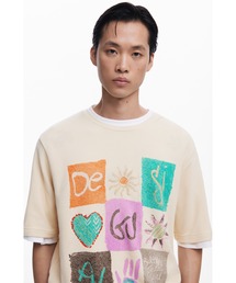 Desigual（デシグアル）の「JULCA アートコラージュTシャツ（Tシャツ/カットソー・メンズ）」