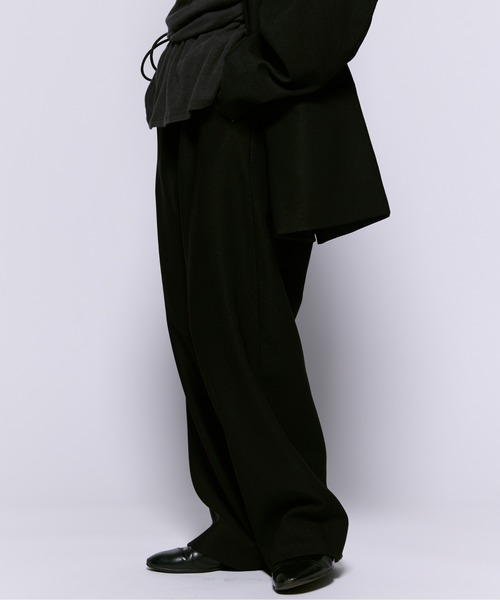 THE BOLDMAN（ザ ボールドマン）の「2tuck Twill Slacks  / 2タックツイルスラックス（スラックス・メンズ・カーキ/ブラック・LARGE/MEDIUM）」の16枚目の写真