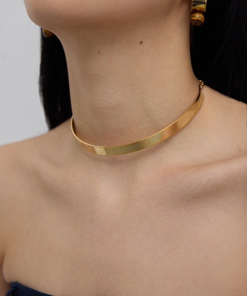 AIC.（エーアイシー）の「ラウンドチェーンチョーカー（チョーカー・レディース・シルバー/ゴールド・FREE）」の5枚目の写真