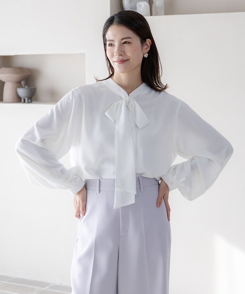 Elura（エルーラ）の「＜2025ceremony＞セレモニーボウタイブラウス