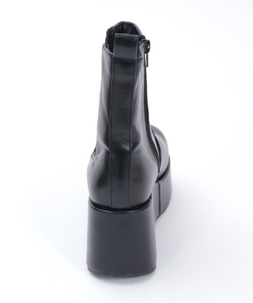 セール】薔薇エンボス厚底ブーツ（ブーツ）｜axes femme（アクシーズ