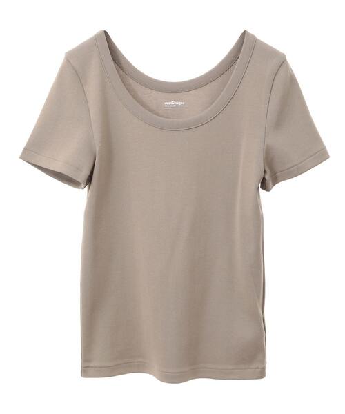 martinique(マルティニーク)の「《定番》フライスTシャツ(Tシャツ/カットソー・レディース・カーキ/ネイビー/ホワイト/クリーム/ブラック・FREE)」の11枚目の写真