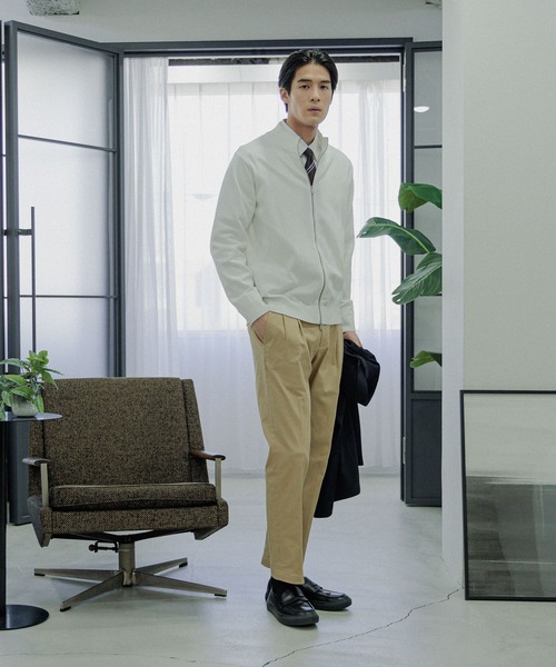 GLOBAL WORK(グローバルワーク)の「ZIPニット/Salon de GW/288738(ニット/セーター・メンズ・ブラック/ホワイト・X-LARGE/LARGE/MEDIUM/SMALL)」の4枚目の写真