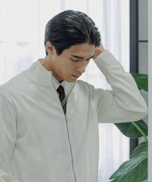GLOBAL WORK(グローバルワーク)の「ZIPニット/Salon de GW/288738(ニット/セーター・メンズ・ブラック/ホワイト・X-LARGE/LARGE/MEDIUM/SMALL)」の8枚目の写真