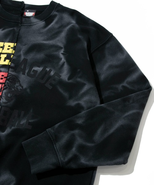 go slow caravan（ゴースローキャラバン）の「SCREEN STARS/スクリーンスターズ　FADECOLOR HANDBLEACH CREW NECK（スウェット・メンズ・ブラック/ブルー/グリーン/レッド・LARGE/X-LARGE/MEDIUM）」の7枚目の写真