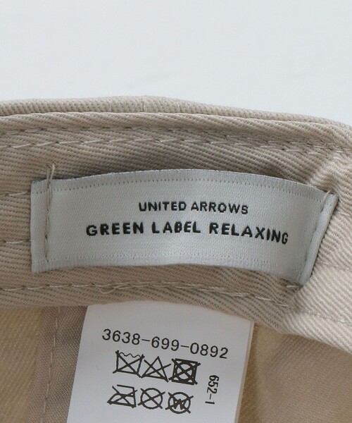 green label relaxing（グリーンレーベルリラクシング）の「メッセージ ロゴキャップ / CAP（キャップ・レディース・ダークグレー/ライトブルー/ナチュラル・FREE）」の20枚目の写真