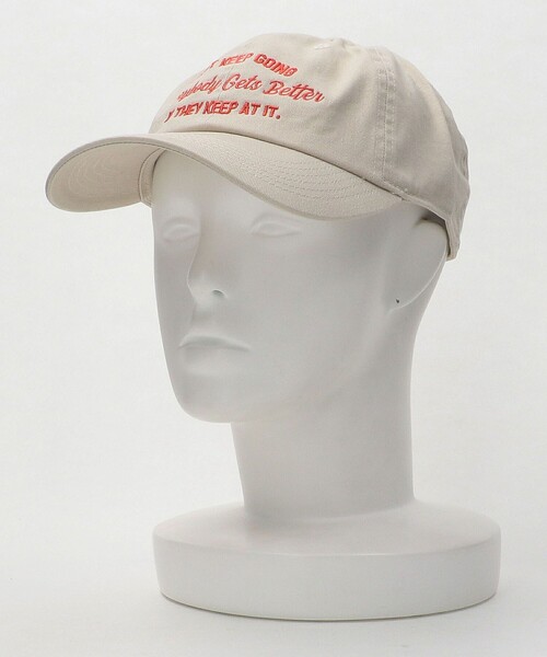 green label relaxing（グリーンレーベルリラクシング）の「メッセージ ロゴキャップ / CAP（キャップ・レディース・ダークグレー/ライトブルー/ナチュラル・FREE）」の21枚目の写真