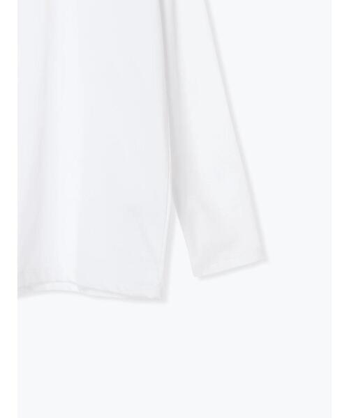 Te chichi(テチチ)の「ハブラシ刺繍ロゴロンT(Tシャツ/カットソー・レディース・オフホワイト・F)」の2枚目の写真